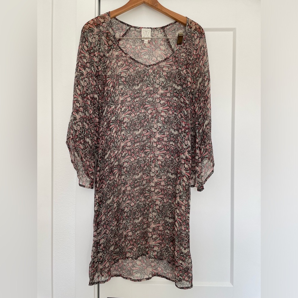Ella Moss Sheer Boho Dress